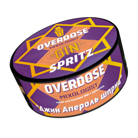 Табак для кальяна Overdose – Gin Spritz 100 гр.