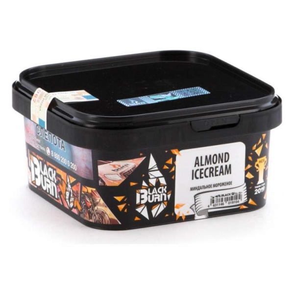 Табак для кальяна Black Burn – Almond Ice Cream 200 гр.