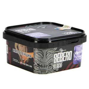 Табак для кальяна Sebero Black – Very Peri 200 гр.