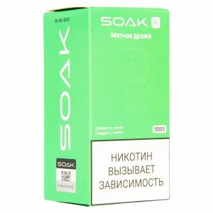 Электронная сигарета SOAK R – Мятное драже 5000 затяжек