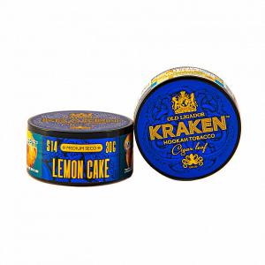 Табак для кальяна Kraken Medium Seco – Lemon cake 30 гр.