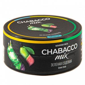 Смесь для кальяна Chabacco Mix MEDIUM – Green soda 25 гр.