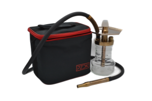 Кальян Pizduk Hookah Pro Gold(black-bag) прозрачная колба