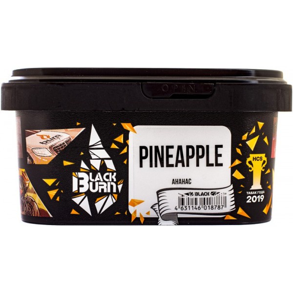 Табак для кальяна Black Burn – Pineapple 200 гр.