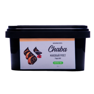 Смесь для кальяна Chaba – Маковый Рулет Nicotine Free 200 гр.