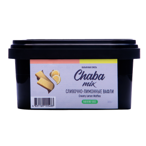 Смесь для кальяна Chaba – Сливочно-лимонные вафли Nicotine Free 200 гр.