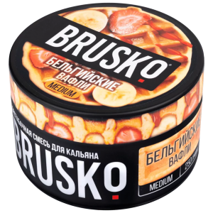 Смесь для кальяна BRUSKO MEDIUM – Бельгийские вафли 250 гр.