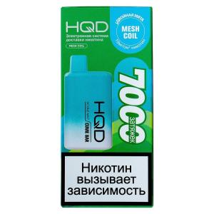 Электронная сигарета HQD Cuvie BAR – Двойная мята 7000 затяжек
