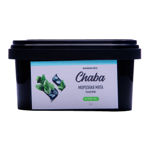 Смесь для кальяна Chaba – Морозная Мята Nicotine Free 200 гр.