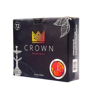 Уголь для кальяна Crown Kaloud Mercy – кокосовый 72 шт (25 мм)