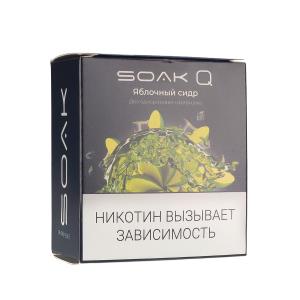 Картридж SOAK Q – Яблочный сидр 1500 затяжек 2шт