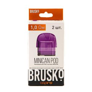 Картридж к электронной системе BRUSKO Minican – фиолетовый 2шт. 10