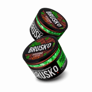 Смесь для кальяна BRUSKO MEDIUM – Шоколад с мятой 250 гр.