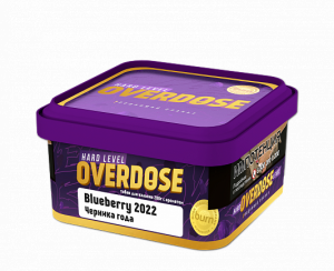 Табак для кальяна Overdose – Blueberry 2022 200 гр.
