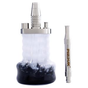 Кальян Pizduk Hookah (black-bag) чёрно-белая колба
