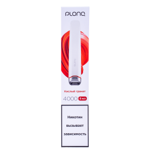 Электронная сигарета PLONQ PLUS PRO – Кислый гранат 4000 затяжек