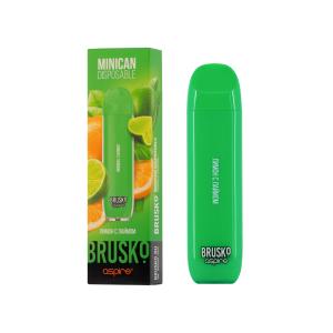 Электронная сигарета BRUSKO Minican – Лимон с лаймом 1500 затяжек