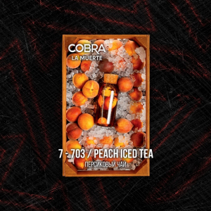 Табак для кальяна Cobra La Muerte – Peach Iced Tea (Персиковый Чай) 40 гр.