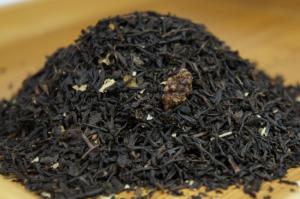 Черный чай листовой ежевика-йогурт, Германия, 100 гр.