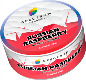 Табак для кальяна Spectrum – Russian raspberry 25 гр.
