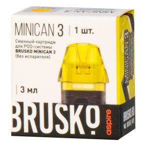 Картридж к электронной системе BRUSKO Minican 3 – желтый