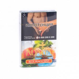 Табак для кальяна Adalya – Blue peach mint 50 гр.