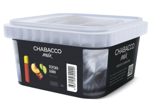 Табак для кальяна Chabacco Mix MEDIUM – Peach-lime 200 гр.