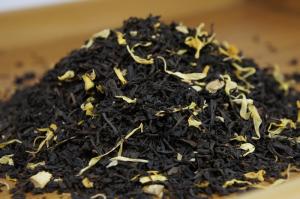 Черный чай листовой имбирный, Германия, 100 гр.