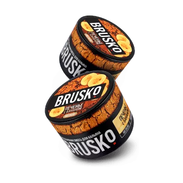 Смесь для кальяна BRUSKO MEDIUM – Печенье с бананом 50 гр.