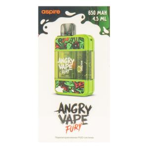 Электронная система BRUSKO Angry Vape – Fury 650 mAh зеленый