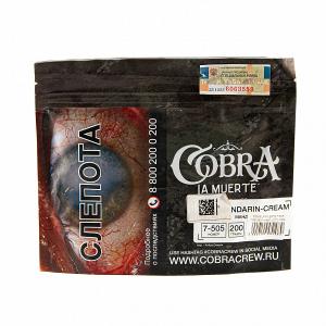 Смесь для кальяна Cobra LA MUERTE – 7-505 Mandarin-cream 200 гр.