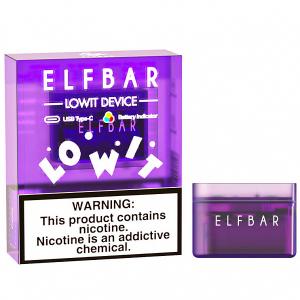 Набор Elf Bar Lowit – 10W 500 mAh Фиолетовый