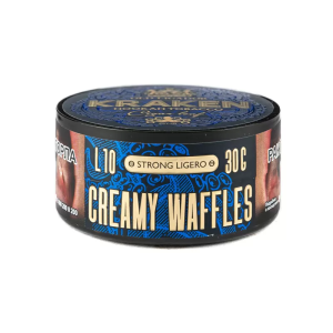 Табак для кальяна Kraken Strong Ligero – Cream Waffles 30 гр.