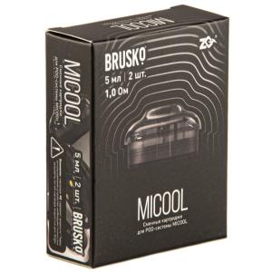Картридж к электронной системе BRUSKO ZQ – MICOOL 5мл 2шт. 1.0