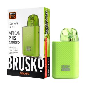 Электронная система BRUSKO Minican – Plus Gloss edition зеленый