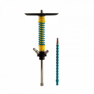 Кальян MAMAY CUSTOMS Coilovers MINI жёлто-м.волна (грав. черепа) (без колбы) Кальян MAMAY CUSTOMS Coilovers MINI жёлто-м.волна (грав. черепа) (без колбы)