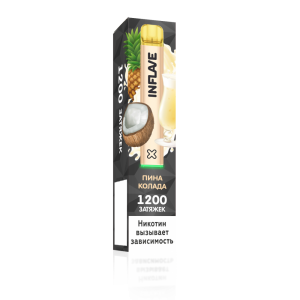 Электронная сигарета INFLAVE X – Пина колада 1200 затяжек