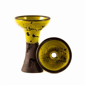 Чашка VINTAGE Blackstone bowl Alien glaze жёлтая
