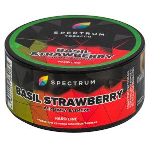 Табак для кальяна Spectrum Hard – Basil strawberry 25 гр.