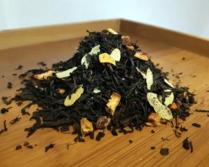 Черный чай листовой миндальный шоколад, Германия, 100 гр.