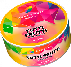 Табак для кальяна Spectrum Mix Line – Tutti Frutti 25 гр.