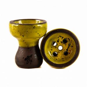 Чашка VINTAGE Blackstone bowl Turkish glaze жёлтая