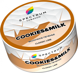 Табак для кальяна Spectrum – Cookies & milk 25 гр.