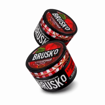 Смесь для кальяна BRUSKO MEDIUM – Клубничный джем 250 гр.