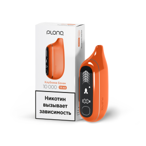 Электронная сигарета PLONQ MAX PRO – Клубника банан 10000 затяжек