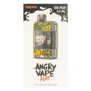 Электронная система BRUSKO Angry Vape – Fury 650 mAh серый