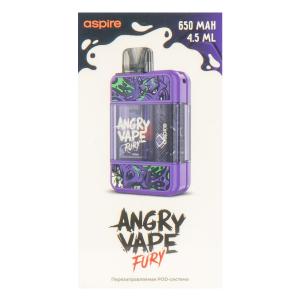 Электронная система BRUSKO Angry Vape – Fury 650 mAh фиолетовый