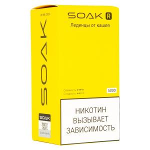 Электронная сигарета SOAK R – Леденцы от кашля 5000 затяжек