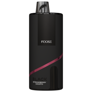 Электронная сигарета FOOSE BLACK – Клубника мохито 9000 затяжек