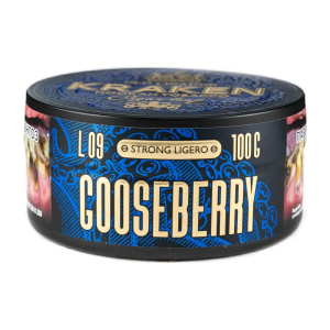 Табак для кальяна Kraken Strong Ligero – Gooseberry 100 гр.